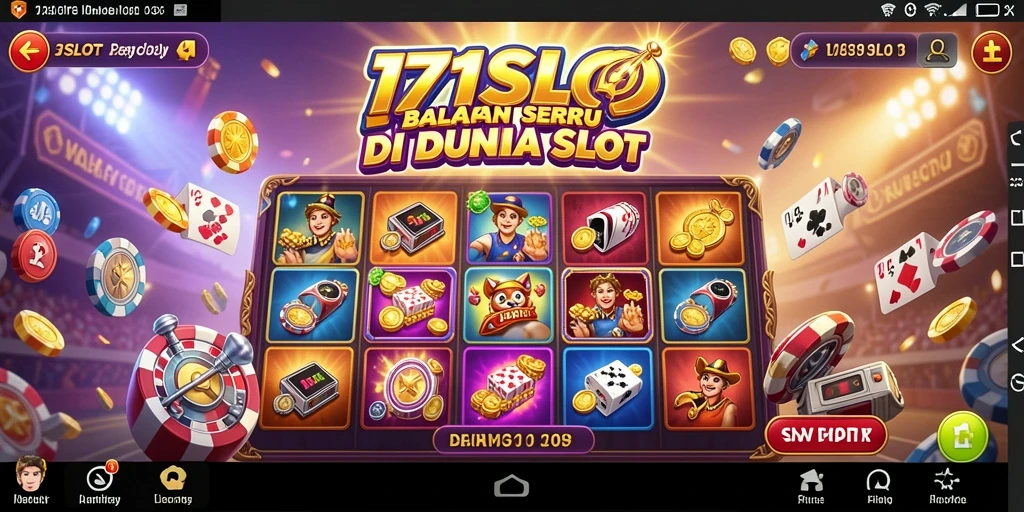 Tampilan gameplay <strong>171SLOT</strong> yang seru dan mendebarkan dalam balapan.