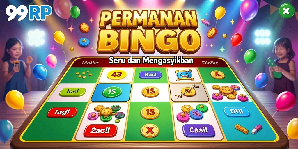 Gameplay Bingo yang menarik dan seru di 99RP.