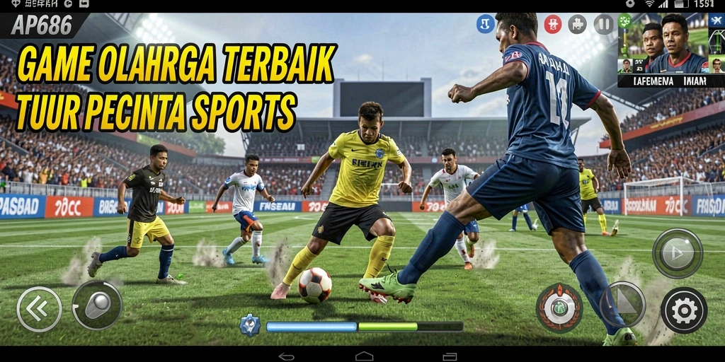 Gameplay menarik di AP686 menampilkan berbagai olahraga seru.