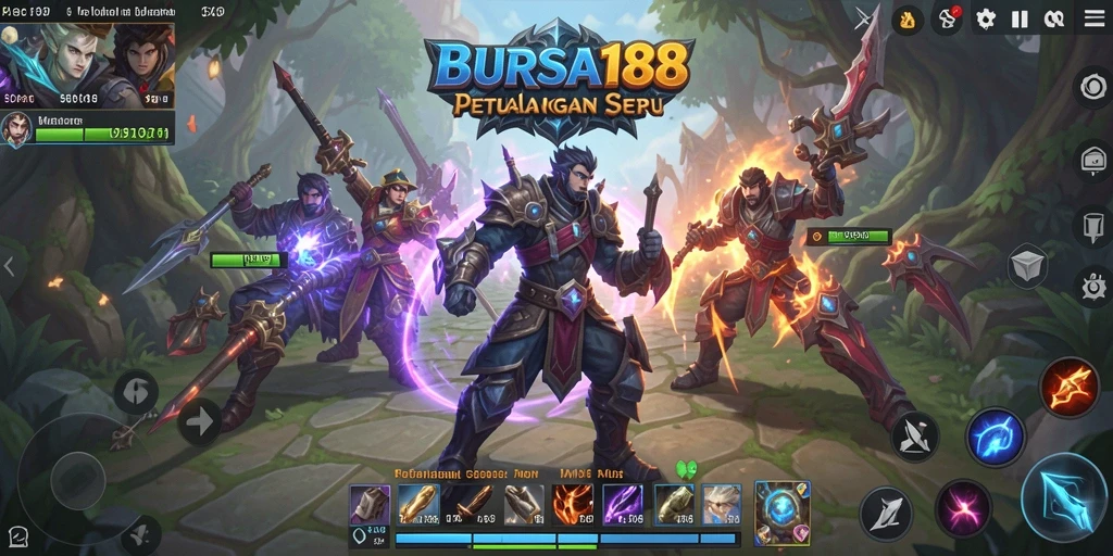 Gameplay BURSA188 yang memukau dengan petualangan MMORPG.