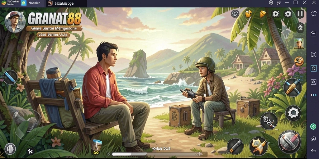 Tangkapan layar <strong>GRANAT88</strong> menunjukkan gameplay yang seru dan interaktif.
