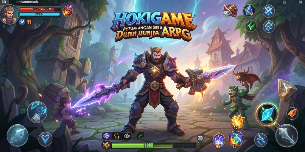 Tampilan gameplay seru dalam HOKIGAME yang memukau.