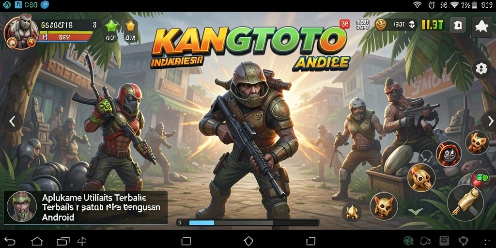 Tampilan antarmuka KANGTOTO yang menarik dan mudah digunakan.