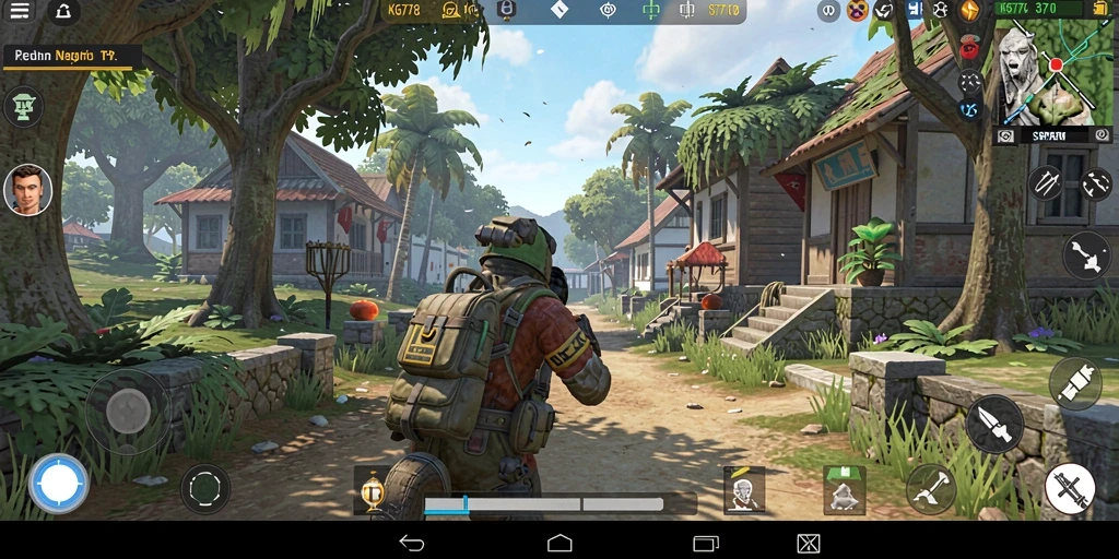 Tampilan gameplay seru dari KG778, aksi mendebarkan dalam setiap misi.