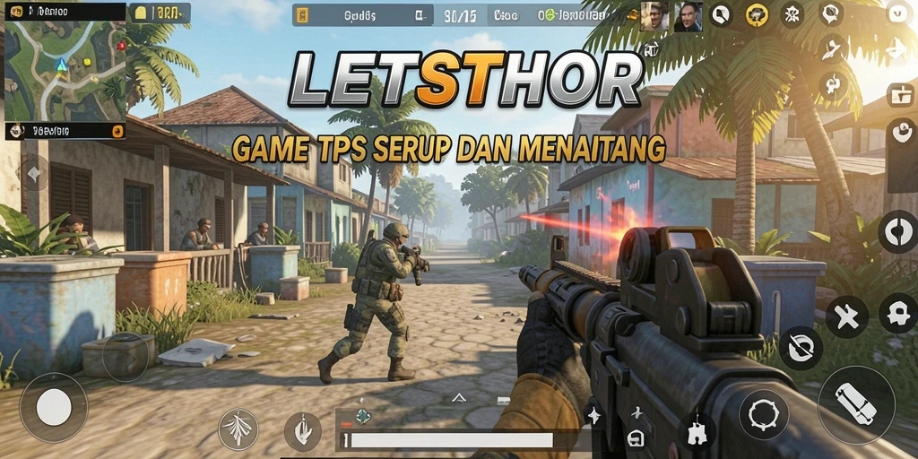 Gameplay seru LETSTHOR dengan grafis menakjubkan dan aksi menegangkan.