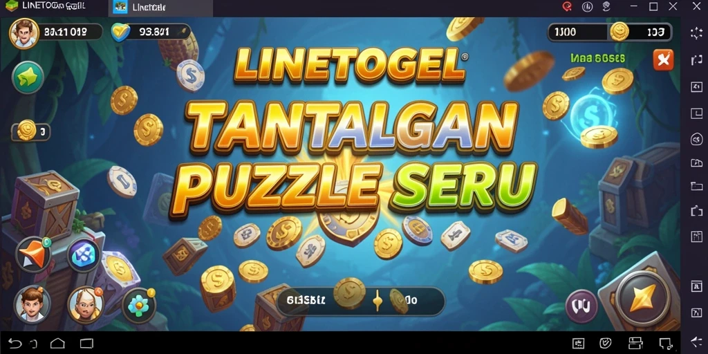 Tangkapan layar gameplay LINETOGEL dengan tantangan Puzzle yang menarik.