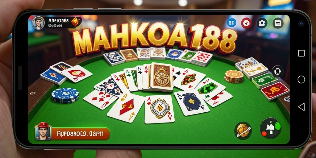 Gameplay seru Gaple di MAHKOTA188 dengan pemain aktif.