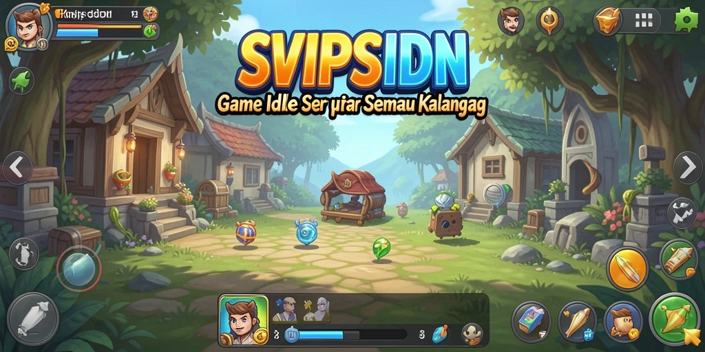 Tampilan gameplay SVIPSIDN yang menarik dan menawan.