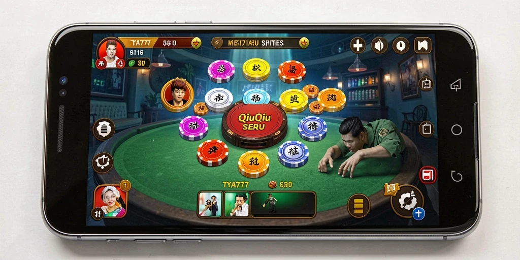 Tampilan gameplay QiuQiu yang seru dan menantang di TYA777.